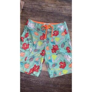 EUC MENS HOLLISTER SWIM TRUNKS SZ XS